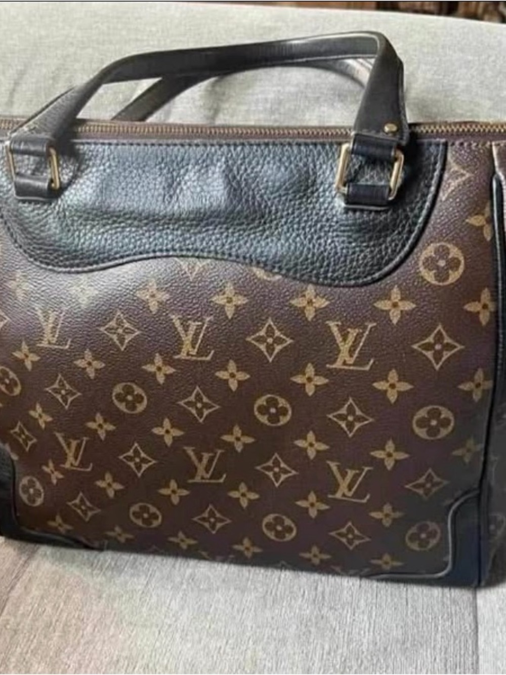 Louis Vuitton Monogram Canvas Estrela MM NM Bag in Noir